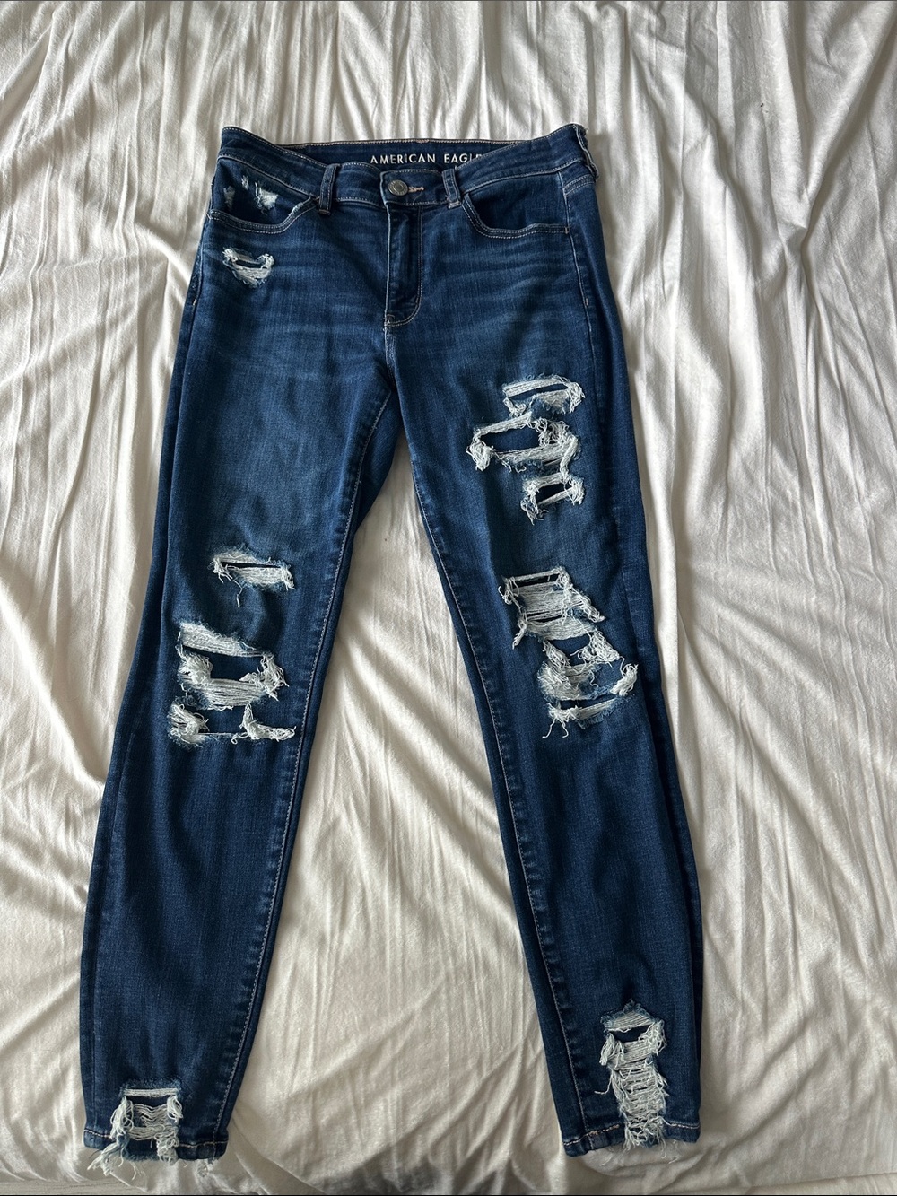 American Eagle High Rise Jegging Crop Jeans
